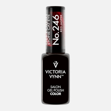 GEL POLISH 246 Cat Eye Red Jasper