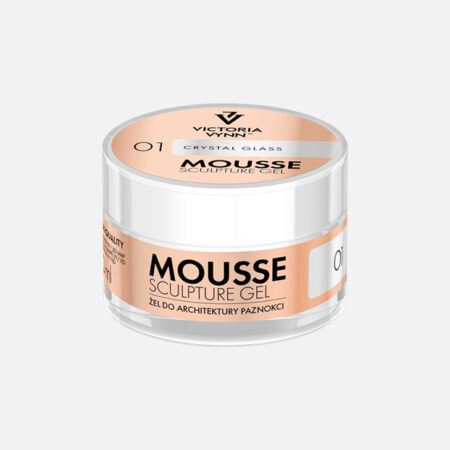 MOUSSE SCULPTURE GEL 01 CRYSTAL GLASS