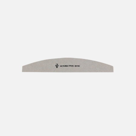 White crescent nail file 80/100
