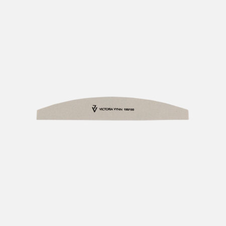 White crescent nail file 100/180