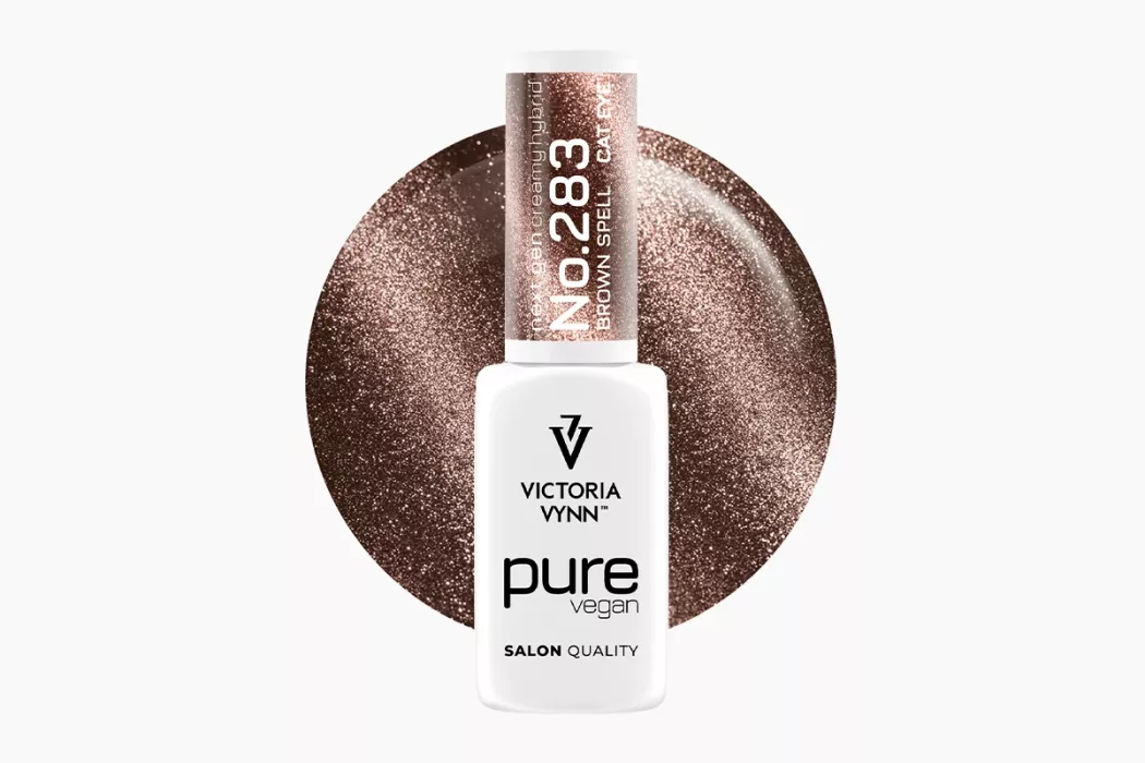 PURE VEGAN CREAMY HYBRID 283 CAT EYE Brown Spell